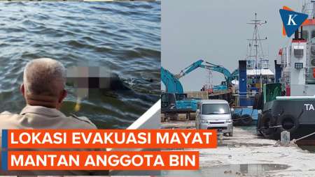 Melihat Lokasi Penemuan Mayat Pensiunan Brigjen TNI di Pelabuhan Marunda