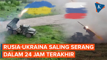 Pasukan Rusia-Ukraina Saling Serang Pos Komando dalam 24 Jam Terakhir