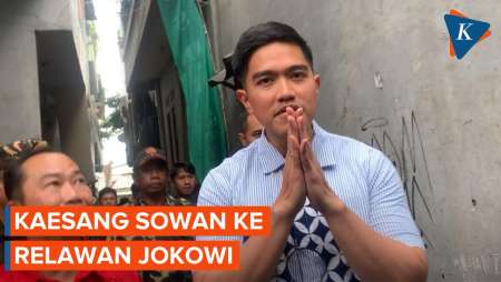 Ketum PSI Kaesang Pangarep Sowan ke Relawan Jokowi di Tanjung Priok
