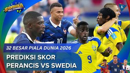 Prediksi Skor Perancis Vs Swedia Piala Dunia 2026, Ancaman Duet Mbappe-Dembele