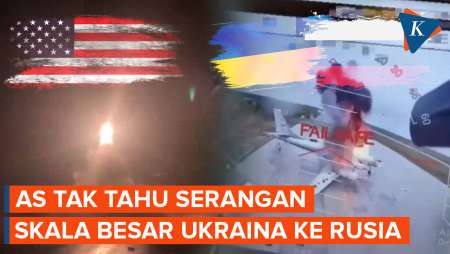 AS Klaim Tak Tahu Serangan Besar-besaran Ukraina ke Rusia