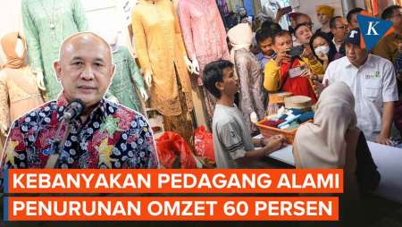 Tanah Abang Sepi, Menko-UKM Khawatir Penurunan Omzet Berlangsung Permanen