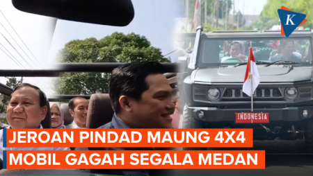 Spesifikasi Pindad Maung 4x4 yang Dipakai Prabowo Sopiri Jokowi-Erick