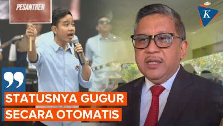 Kata Hasto soal PDI-P Pecat Bobby tapi Tak Kunjung Tegas ke Gibran