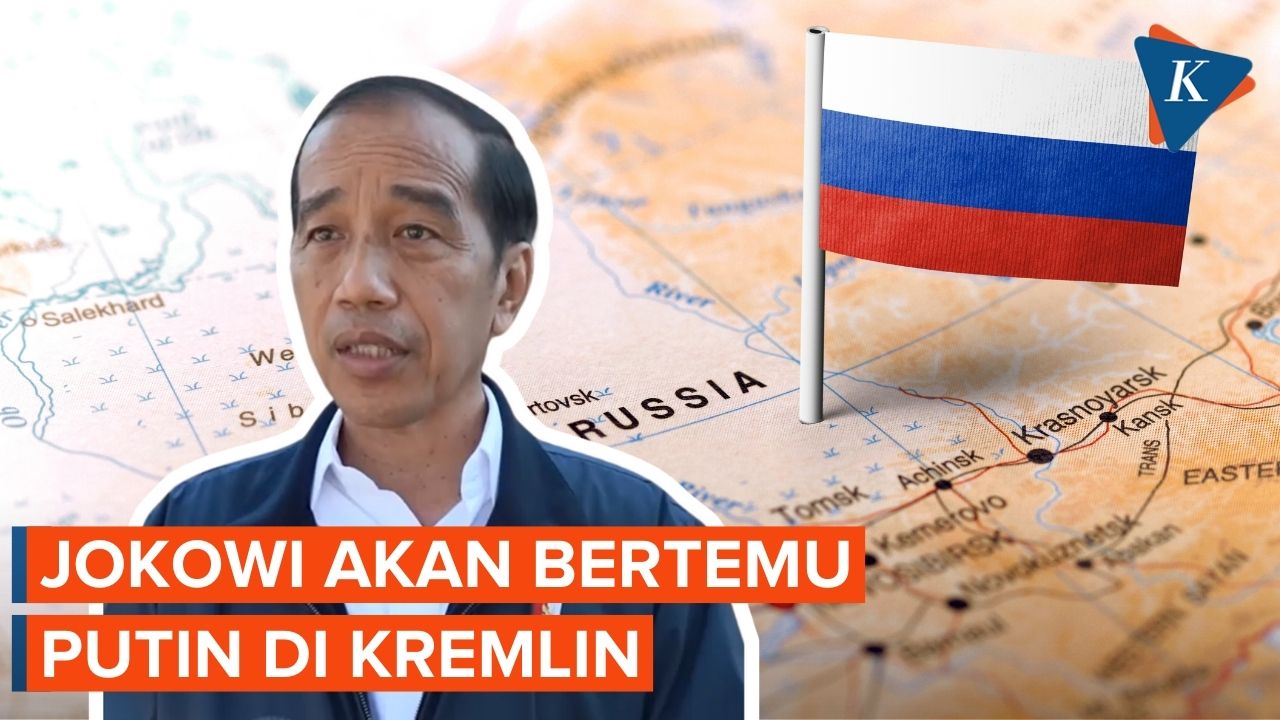 Jokowi ke Moskwa, Bertemu Presiden Putin di Kremlin