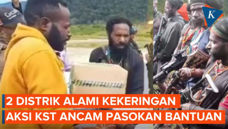 Rumitnya Pengiriman Bantuan Kekeringan di Tengah Ancaman KST