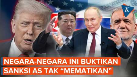 Sanksi AS Tak Mempan! Negara-negara Ini Bisa Bertahan Dan Dapat Pemasukan