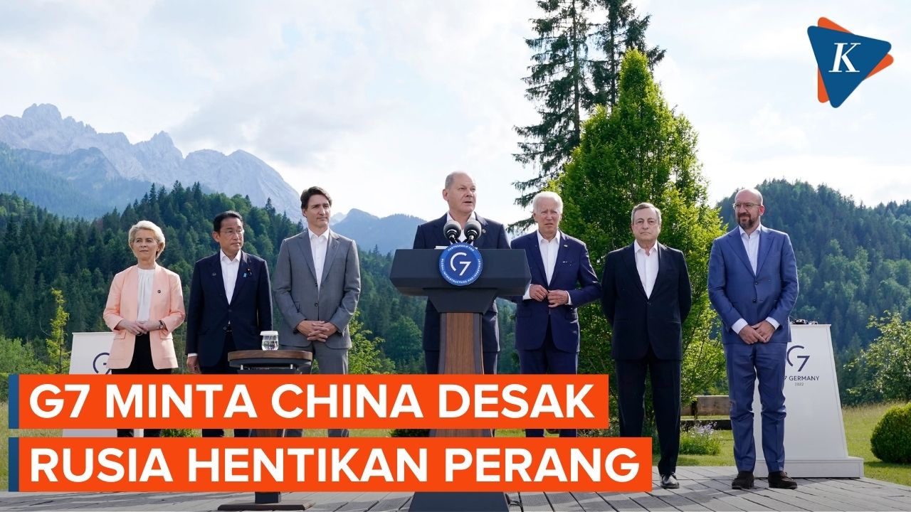 G7: China Harus Menekan Rusia untuk Hentikan Perang Ukraina