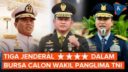 Tiga Jenderal Bintang 4 Ini Dinilai Potensial Jadi Wakil Panglima TNI, Siapa Terpilih?