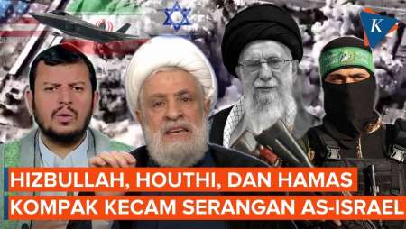 Respons Hamas, Houthi, Dan Hizbullah Soal Serangan AS-Israel Yang Tewaskan Khamenei