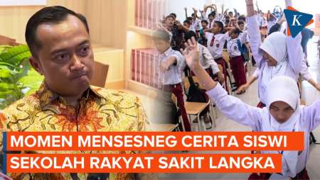 [FULL] Momen Emosional Mensesneg Ceritakan Siswa Sekolah Rakyat Idap Penyakit Langka