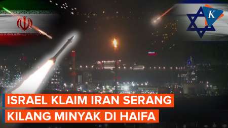 Israel Klaim Kilang Minyak Di Haifa Diserang Iran
