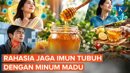 Manfaat Minum Madu untuk Jaga Daya Tahan Tubuh