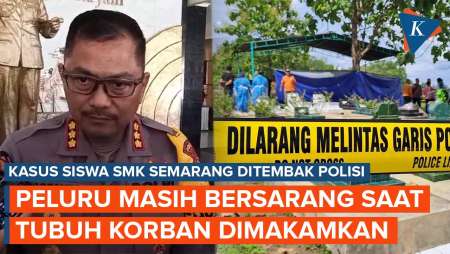 Fakta Baru Polisi Tembak Siswa SMK di Semarang, Peluru Masih Bersarang di Tubuh Korban