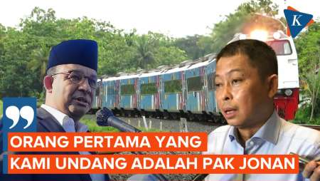 Janjikan Pembangunan Kereta Api di Kalimantan, Anies Siap Gandeng Ignasius Jonan