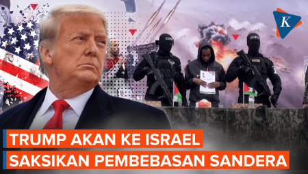 Trump Akan ke Israel untuk Saksikan Pembebasan Sandera, Diundang Pidato di Knesset