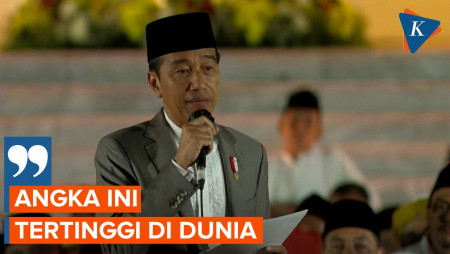 Jokowi Bersyukur Kepercayaan Masyarakat Indonesia kepada Tuhan Tertinggi di Dunia