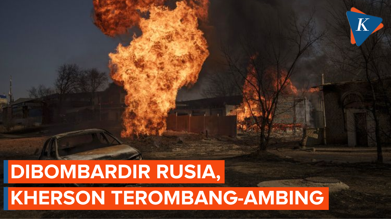 Serangan Terbaru Rusia Tak Mengendor, Kherson Terombang-ambing