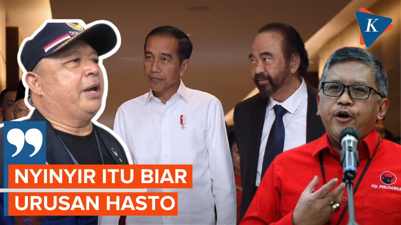 Nasdem Tidak Pusing Menterinya Dituding Salah Beri Data ke Jokowi