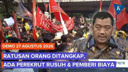 Polisi Ungkap 6 Klaster Pelaku Rusuh Demo 27 Agustus, Ada Perekrut Dan Penggerak Massa