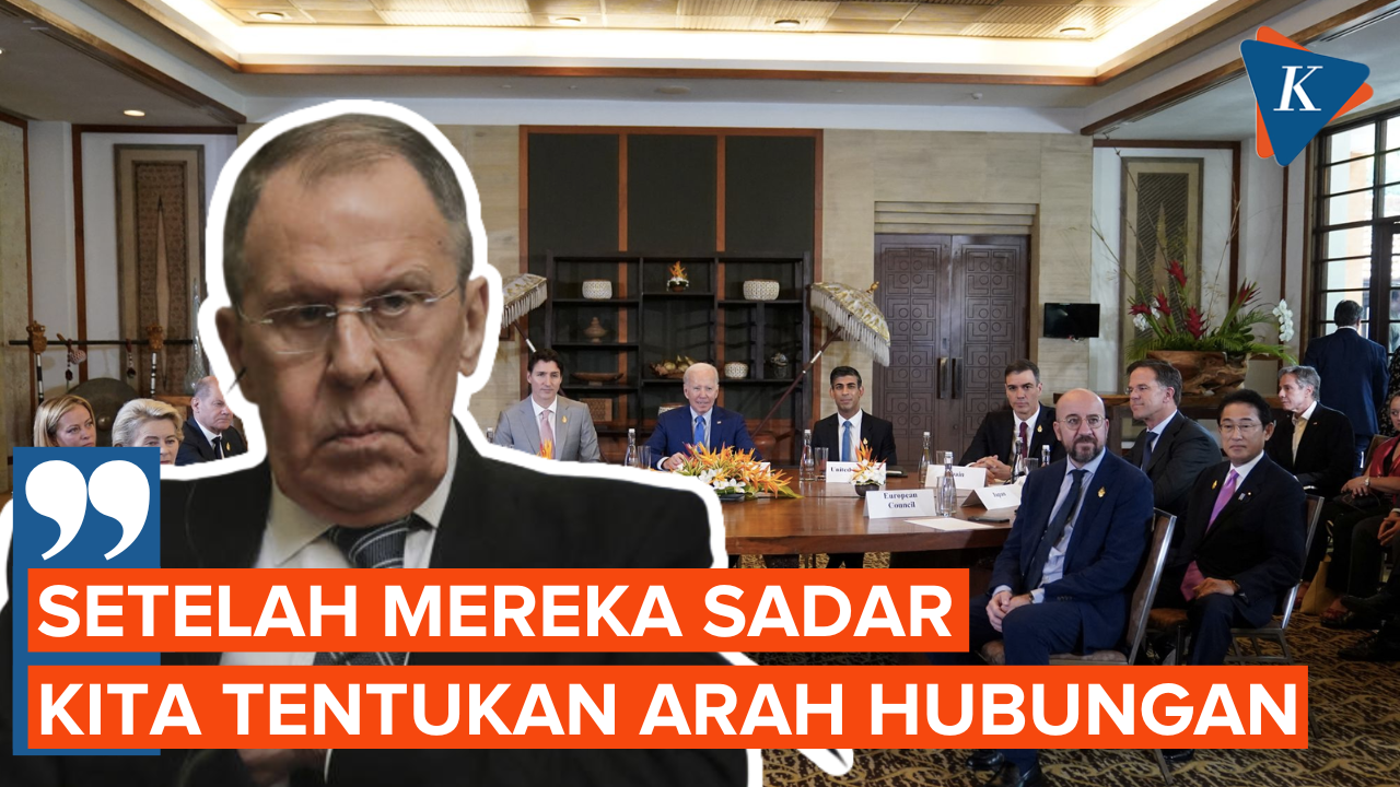 Lavrov Sindir AS dan Sekutunya untuk Sadar