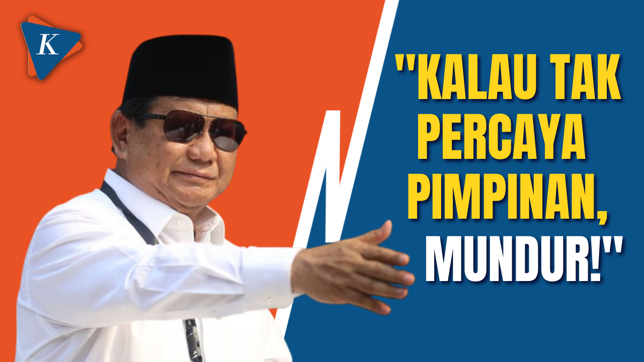 Prabowo Minta Kadernya Mundur, jika...