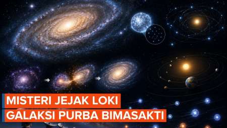 Misteri Loki Terungkap, Jejak Galaksi Purba Di Dalam Bimasakti