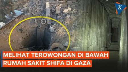 Militer Israel Tunjukkan Bunker dan Terowongan Bawah Tanah RS Shifa…