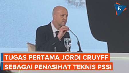 Jordi Cruyff Jadi Penasihat Teknis PSSI, Apa Tugasnya?