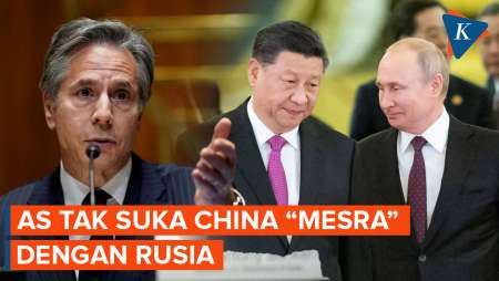 Perbedaan AS-China Makin Tajam, AS Tak Suka China-Rusia Mesra, Xi Jinping Meredam
