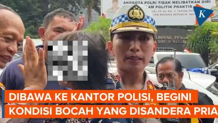 Kondisi Bocah yang Disandera Pria di Pos Polisi Pejaten Jaksel, Jarinya Terluka