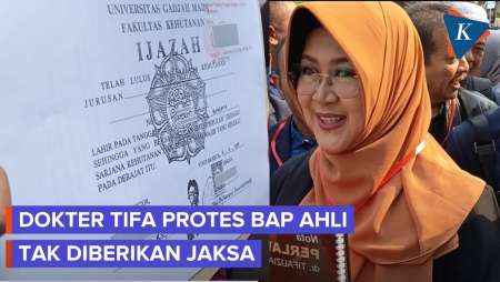 Dokter Tifa Protes BAP 26 Ahli Belum Diserahkan, Minta Hakim Adil