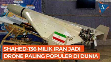 Drone Shahed-136 Iran, Senjata Terpopuler yang Sukses Gempur Lawan