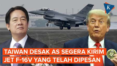 Kepepet Ancaman China, Taiwan Desak AS Segera Kirim Jet Tempur F-16V