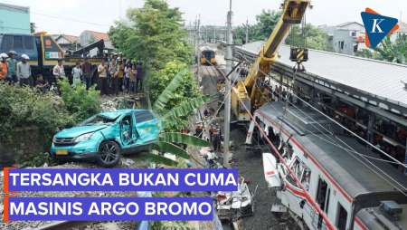 Kasus Kecelakaan Kereta Ada 2 Tersangka, Bukan Cuma Masinis