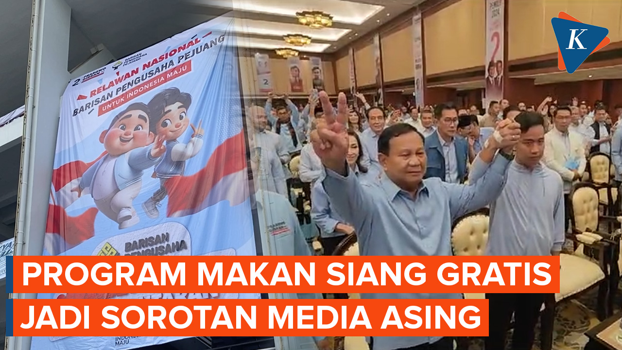 Media Asing "Kuliti" Program Makan Siang Gratis Prabowo, Disebut Ancam Anggaran Negara