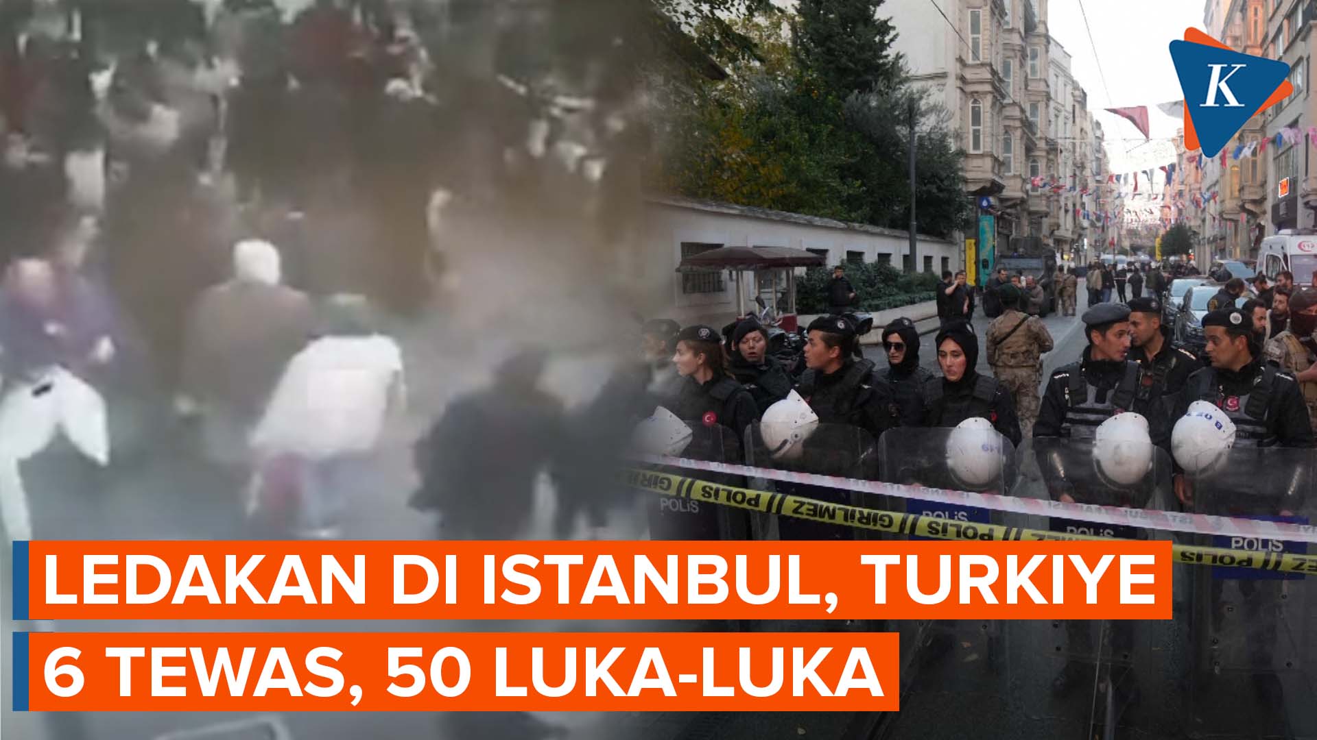 Detik-detik Ledakan Bom di Istanbul yang Tewaskan 6 Orang, Erdogan Duga Aksi Terorisme