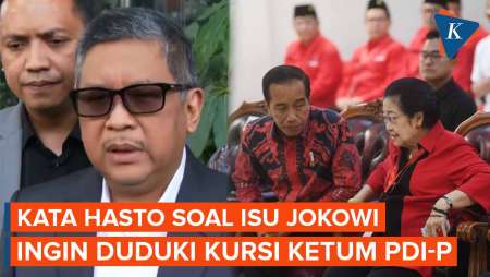 Kata Hasto, Jokowi Pernah Ingin Menduduki Kursi Ketua Umum PDI-P Gantikan Megawati