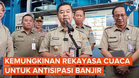 Pemprov Jakarta Siap Rekayasa Cuaca untuk Mitigasi Banjir