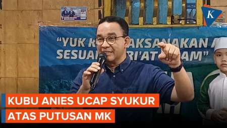 Anies Anggap Putusan MK Menggambarkan Aspirasi Warga Jakarta