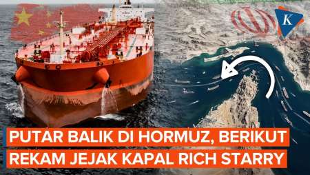 Teka-teki Kapal Tanker China Yang Mendadak Putar Balik Di Selat Hormuz, Armada Bayangan Iran?
