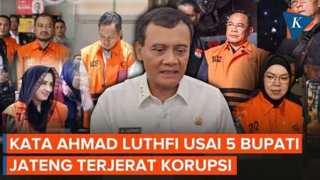 5 Kepala Daerah Di Wilayahnya Terjaring OTT, Apa Kata Gubernur Jateng?