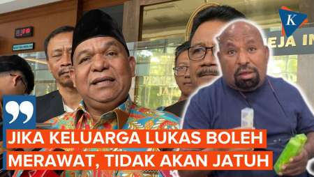 Pengacara Salahkan KPK atas Jatuhnya Lukas Enembe di Toilet Rutan