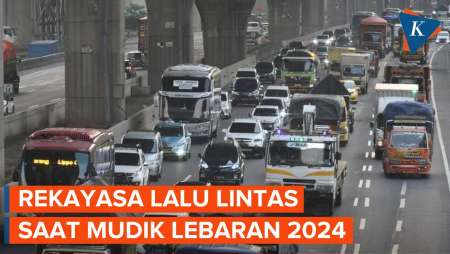 Polri Bakal Terapkan Rekayasa Lalu Lintas Saat Mudik Lebaran 2024, Mana Saja?