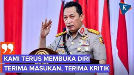 Usai Rapat Komisi Reformasi, Kapolri Siap Terima Kritik