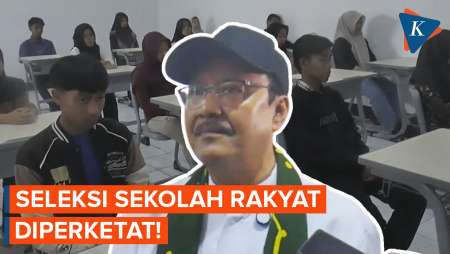 Menteri Sosial Perketat Seleksi Siswa Sekolah Rakyat
