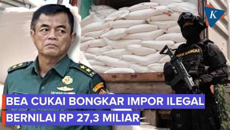 Bea Cukai Tindak Beras, Garam Dan Balpres Ilegal Bernilai Rp 27,3 Miliar