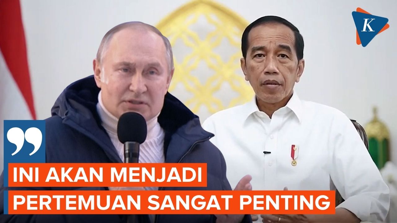 Putin - Jokowi akan Bertemu, Kremlin Sebut Pertemuan Sangat Penting