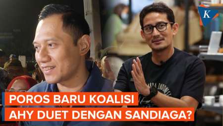 Tawa AHY saat Ditanya Wacana Duet dengan Sandiaga Uno di…