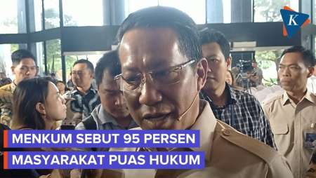 Menteri Hukum Klaim 95 Persen Masyarakat Puas Dengan Layanan Hukum